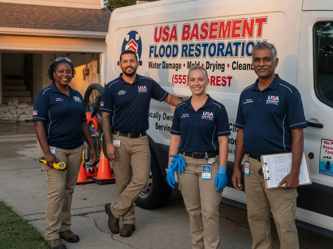 Basement Flood Cleanup company in Claremont, IL